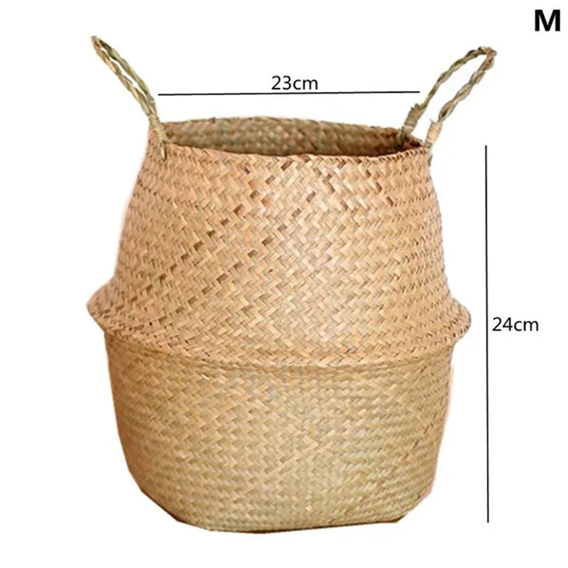 Woven Flower Plant Pot Basket
