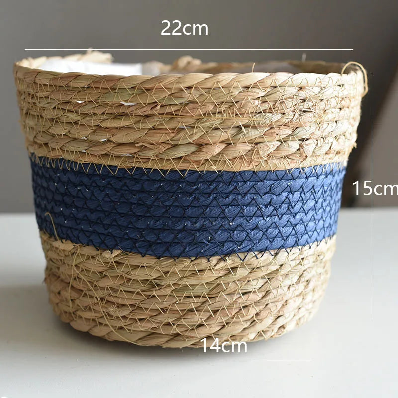 Woven Flower Plant Pot Basket