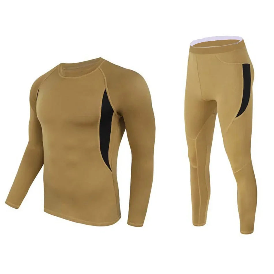 Men's Fleece Long Underwear Set