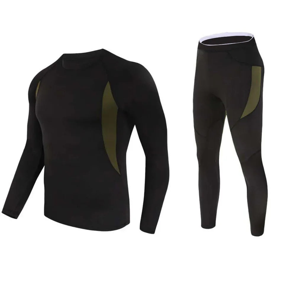 Men's Fleece Long Underwear Set