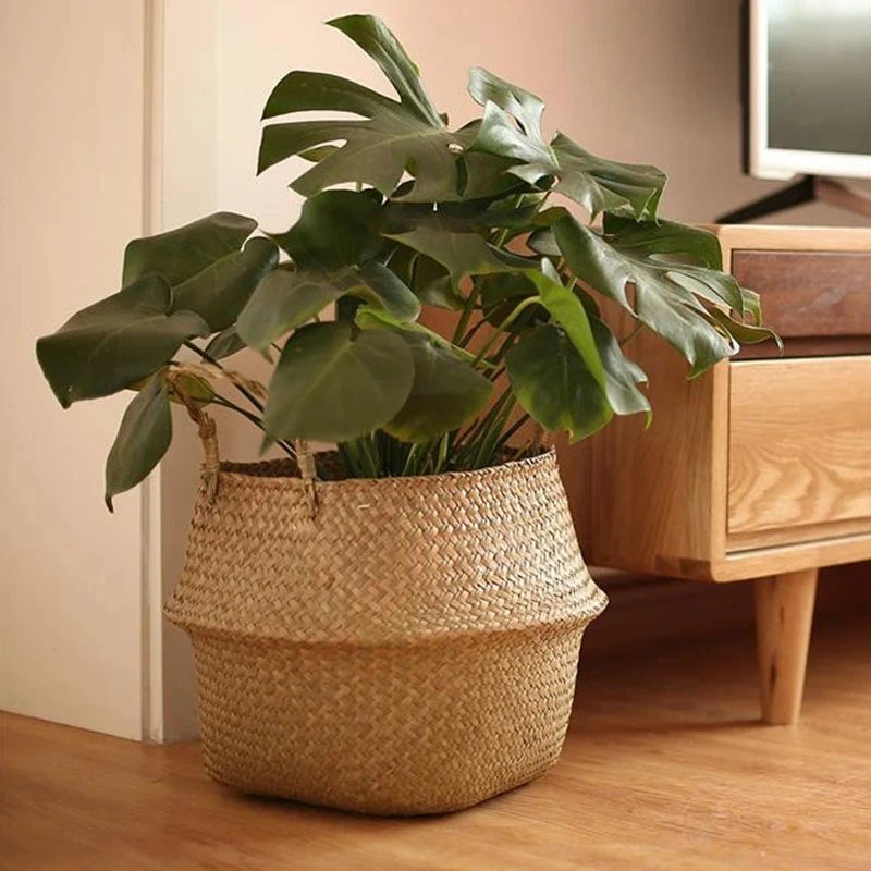 Woven Flower Plant Pot Basket