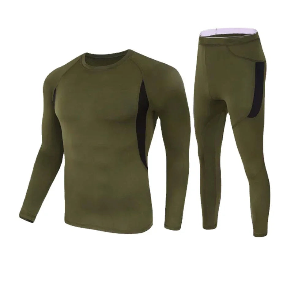 Men's Fleece Long Underwear Set