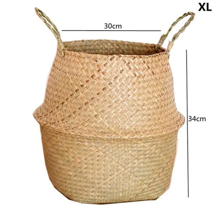Woven Flower Plant Pot Basket