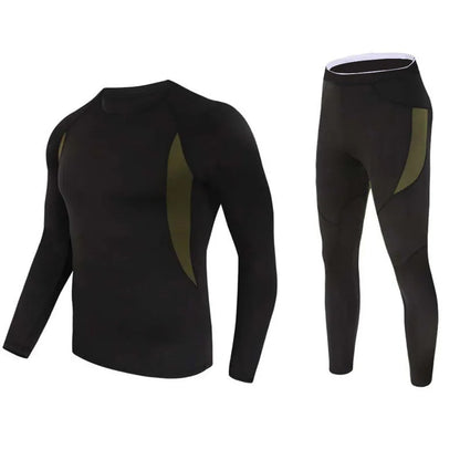 Men's Fleece Long Underwear Set